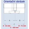 Vložka FPS knoflíková K71/31