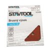 STAVTOOL Brusný výsek na suchý zip typ BOSCH | 125 mm zr. 80, 1bal/6ks