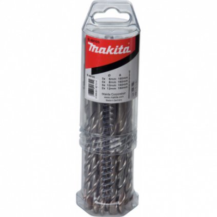 SADA VRTÁKŮ SDS-PLUS 12KS MAKITA