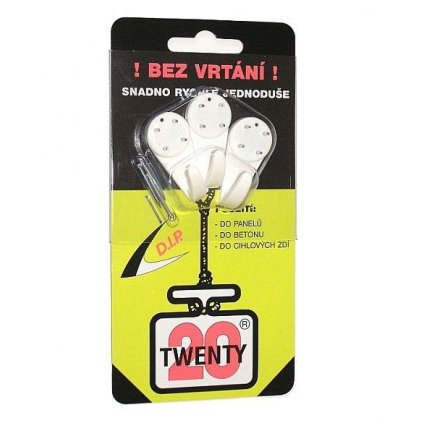 HÁČEK TWENTY VELKÝ 3 KS