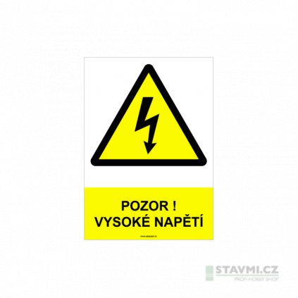 CEDULE VYSOKÉ NAPĚTÍ