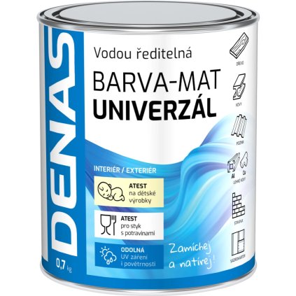 DENAS UNI.MAT 0100 BÍLÝ 0,7 KG