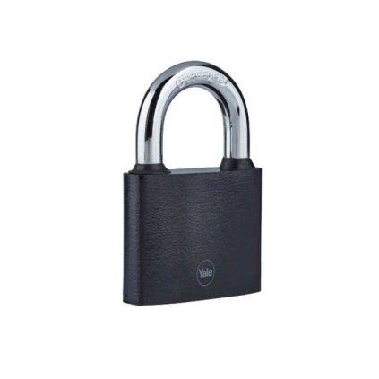 YALE ZÁMEK VISACÍ Y111B/38/125/1 ČERNÝ 3KL.