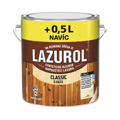 S1023 021 OŘECH LAZUROL CLASSIC 2.5+0,5L NAVÍC