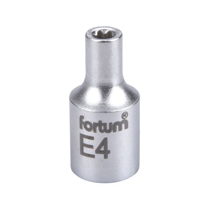 HLAVICE NÁSTRČNÁ VNITŘNÍ TORX 1/4", E 4, L 25MM