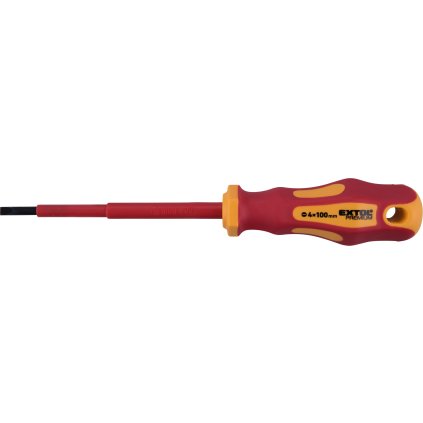 ŠROUBOVÁK ELEKTRIKÁŘSKÝ, (-)4X100MM, VDE, CRV