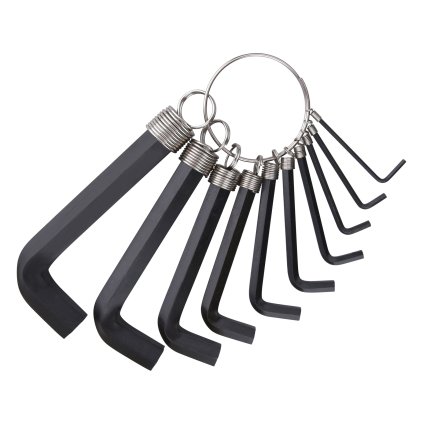 L-KLÍČE IMBUS, SADA 10KS, 2-14MM