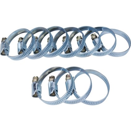 SPONY HADICOVÉ NEREZ, BALENÍ 10KS, 25-40MM