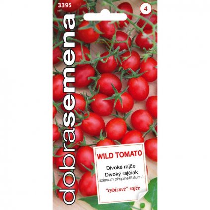 DOBRÁ SEMENA - RAJČE WILD TOMATO (DIVOKÉ RAJČE) - TYČ. 15S