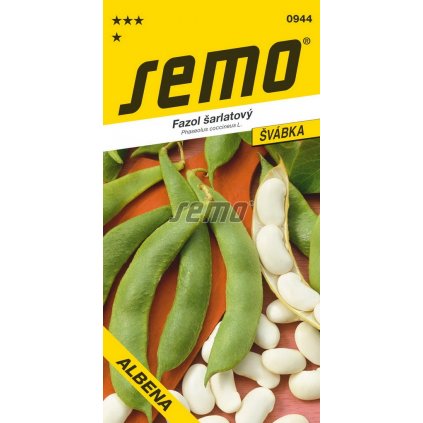 FAZOL ALBENA - TYČ. BÍLÝ 10S