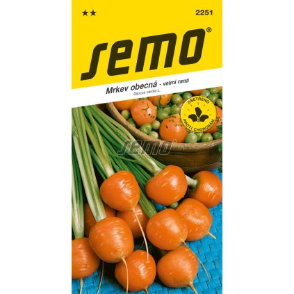 MRKEV PARIJSE MARKT 4 - KAROTKA, VELMI RANÁ KULATÁ 1,6G