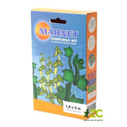 SÍŤ PODPŮRNÁ NA OKURKY 1,8 X 5 M