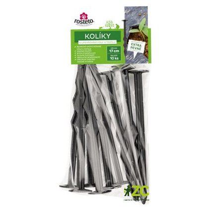 KOLÍK K UPEVŇOVÁNÍ FOLIÍ ROSTETO - STROMEČEK 17 CM (SADA 10 KS)