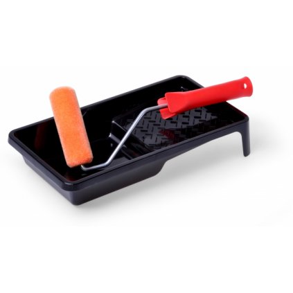 SADA VÁLEČEK PERLON, 10 CM, 12 MM CHLUP + VANIČKA + DRŽADLO