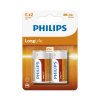 BATERIE PHILIPS ZC LONGLIFE M.MONO C 2 KS