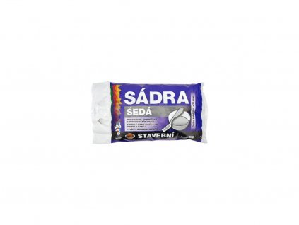 sádra šedá 1 kg