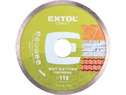 kotouč diamantový celoobvodový 115mm
