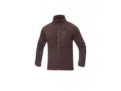 mikina fleece 4TECH hnědá M