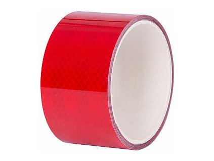 páska reflexní červená 2m/50mm