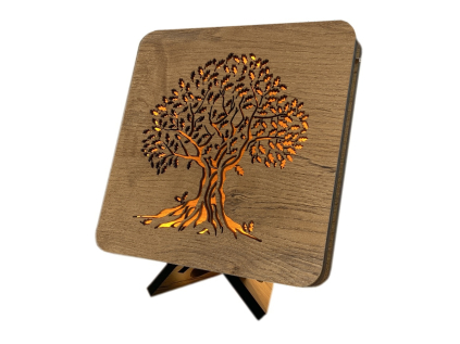 "Dub" lampa 19x19cm