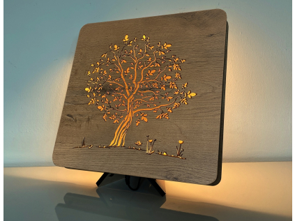 "Ořešák" lampa 31x31cm