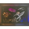 "Vesmír" světelný obraz RGB s baterií 90x60cm