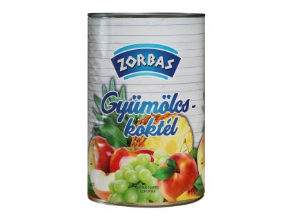 Zorbas gyumolcs koktél 410g