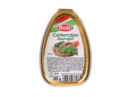 Real Csirkemajas libamajjal 105g