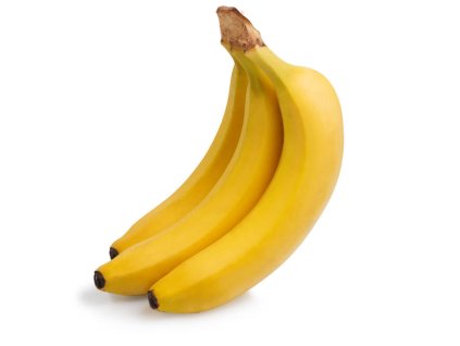 bananas bunch isolated on white background