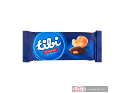 Tibi csokoládé kajszikrémmel