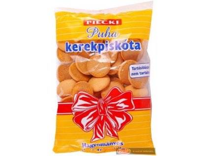 Oval puha kerek piskota