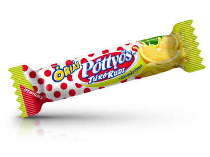 pöttyös óriás citromkrémes