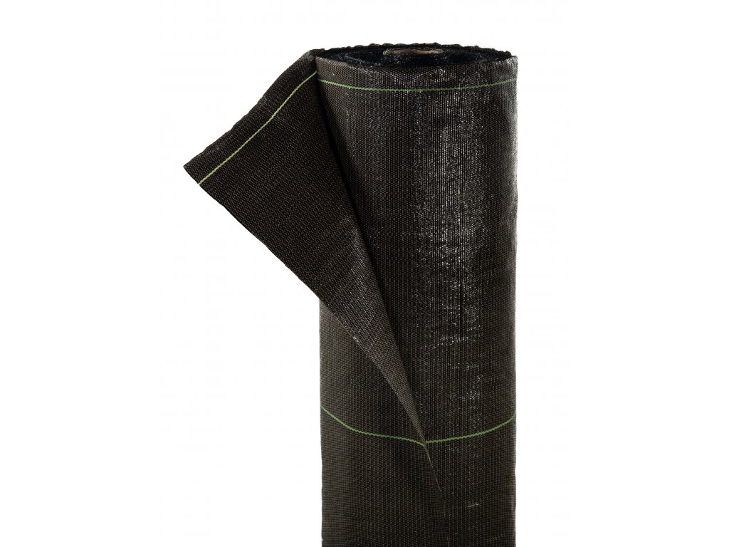 Mulčovacia tkaná textília ZELOTEX UV 99 g m2 čierna 1,62 x 100 m