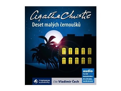 CD-DESET MALÝCH ČERNOUŠKŮ  Christie Agatha
