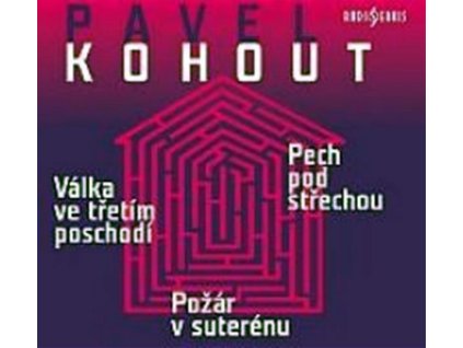 CD-VÁLKA VE TŘETÍM POSCHODÍ / PECH POD STŘECHOU / POŽÁR V...  Kohout Pavel, Mašínová Jelena