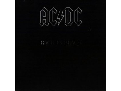 BACK IN BLACK  AC/DC