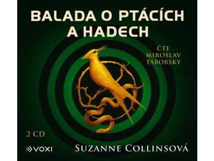 BALADA O PTÁCÍCH A HADECH (AUDIOKNIHA)  Collinsová Suzanne