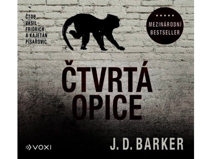 ČTVRTÁ OPICE (AUDIOKNIHA)  Barker J.D.