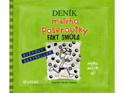 DENÍK MALÉHO POSEROUTKY 8 - (AUDIOKNIHA)  Kinney Jeff, Kopta Václav