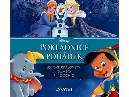 DISNEY - LEDOVÉ KRÁLOVSTVÍ, DUMBO, PINOCCHIO (AUDIOKNIHA PRO DĚTI)