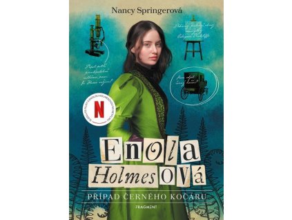 ENOLA HOLMESOVÁ - PŘÍPAD ČERNÉHO KOČÁRU  Springerová Nancy