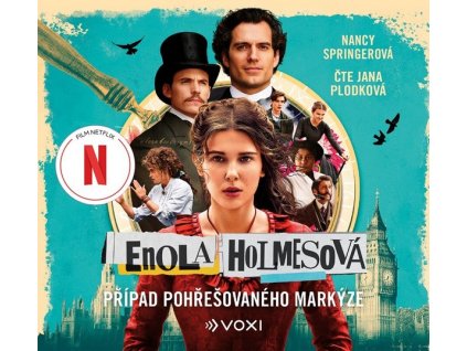 ENOLA HOLMESOVÁ - PŘÍPAD POHŘEŠOVANÉHO MARKÝZE (AUDIOKNIHA)  Springerová Nancy