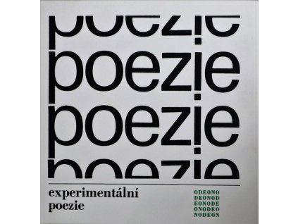 EXPERIMENTÁLNÍ POEZIE
