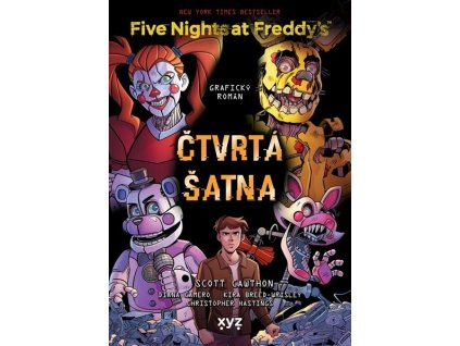 FIVE NIGHTS AT FREDDYS: ČTVRTÁ ŠATNA (GRAFICKÝ ROMÁN)  Cawthon Scott