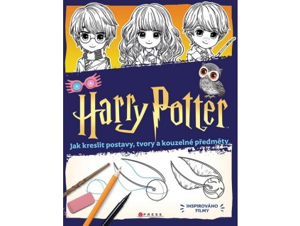 HARRY POTTER: JAK KRESLIT POSTAVY, TVORY A KOUZELNÉ PŘEDMĚTY  Gouache Isa