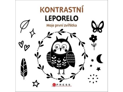 KONTRASTNÍ LEPORELO: MOJE PRVNÍ ZVÍŘÁTKA