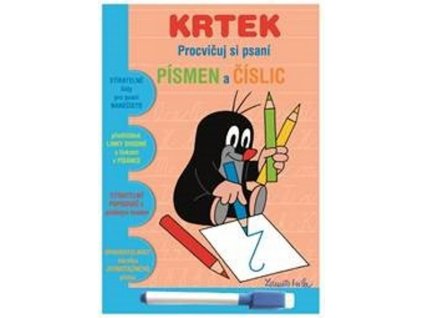 KRTEK 2 - PROCVIČUJ SI PSANÍ PÍSMEN A ČÍ  Miler Zdeněk