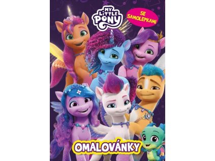 MY LITTLE PONY - OMALOVÁNKY SE SAMOLEPKAMI