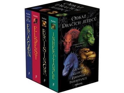 ODKAZ DRAČÍCH JEZDCŮ - ERAGON,ELDEST,BRISINGR,INHERIT.(BOX)  Paolini Christopher