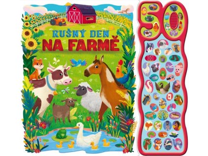 RUŠNÝ DEN NA FARMĚ - ZVUKOVÁ KNÍŽKA  Campling Hannah